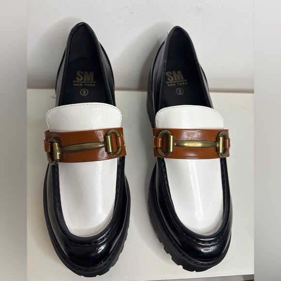 Steve Madden Alix Wedge Multicolor Horsebit Loafer - Picture 3 of 8